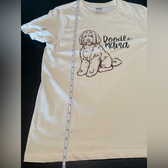 Makers Market Cream Doodle Mama Graphic T-Shirt NWOT - Picture 7 of 9